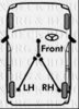 BORG & BECK BKB1192 Cable, parking brake